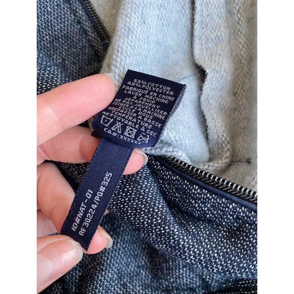 Men's RAINFOREST sheen blue fleece lined casual zip up jacket, size Medium - Picture 7 of 14